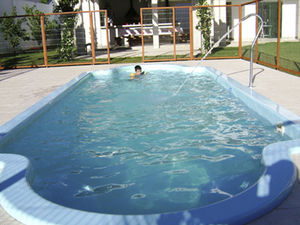 outdoor swimming pool