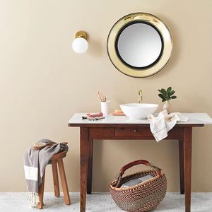 wall-mounted mirror