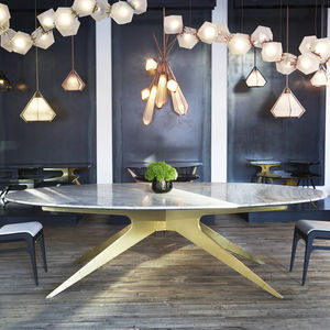 contemporary dining table