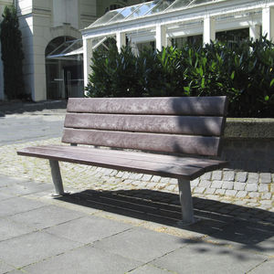 classic public bench