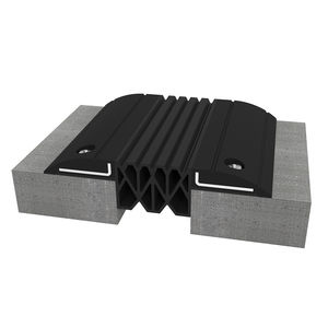 rubber expansion joint / steel / for parking lots / drive-over