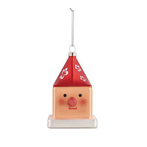 blown glass christmas decoration
