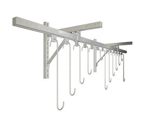 wall-mounted bike rack