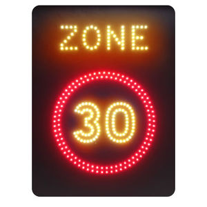 LED road sign