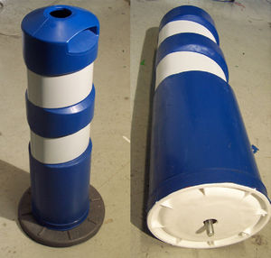 parking prevention bollard / plastic / flexible