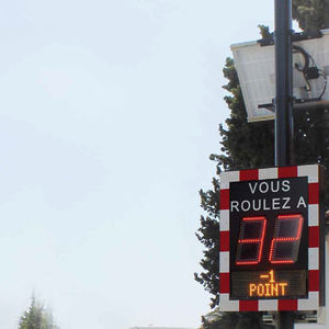 radar speed sign