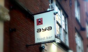 wall-mounted signage plate
