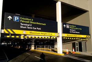 orientation signage plate