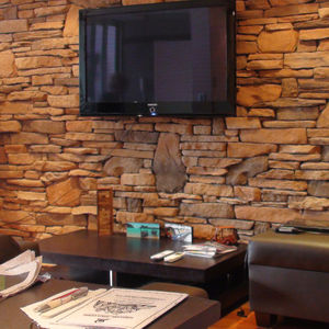 Concrete wall cladding - CRAFTSTONE® : MOUNTAIN LEDGESTONE - CRAFT ...