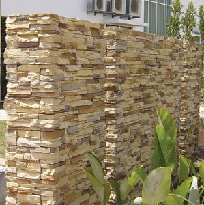 concrete wall cladding / exterior / interior / 3D