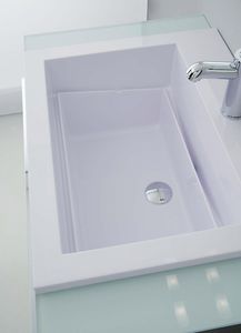 built-in washbasin
