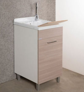free-standing laundry sink