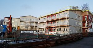 prefab building