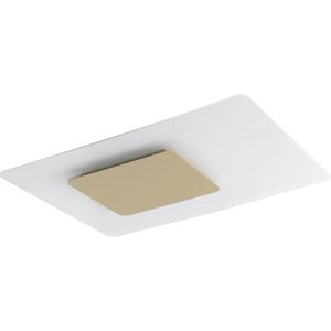 contemporary ceiling light / rectangular / aluminum / PMMA