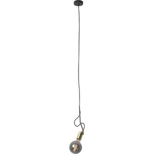 pendant lamp / vintage / brushed brass / LED