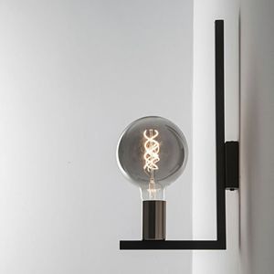 contemporary wall light / brass / incandescent / IP20