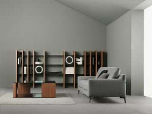 free-standing bookcase