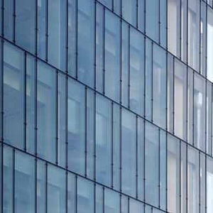 aluminum and glass curtain wall