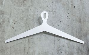 oak coat hanger