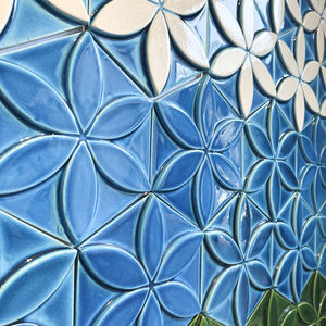 indoor hexagonal tiles