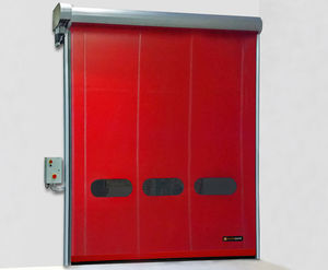 thermally-insulated industrial door 1
