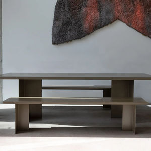 contemporary garden bench