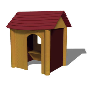 outdoor playhouse / floor-mounted