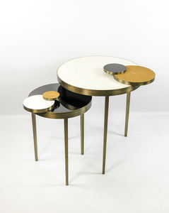 contemporary nesting tables