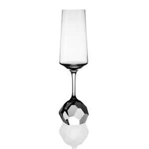 crystal champagne flute