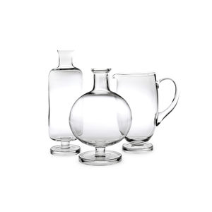 blown glass bottle
