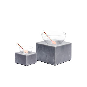 marble salt and pepper shaker