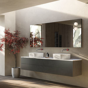double washbasin cabinet
