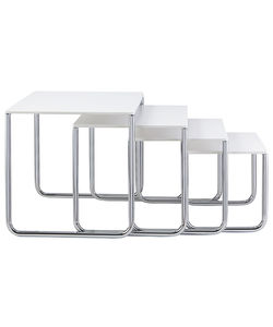 contemporary nesting tables