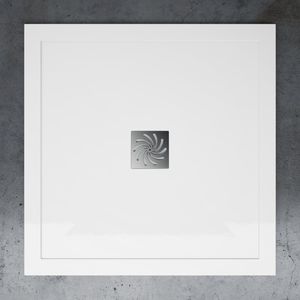 square shower base