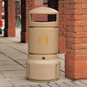 public trash can