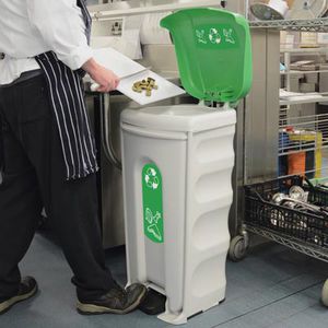 container trash can