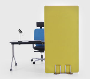 floor-mounted office divider