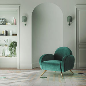 contemporary armchair
