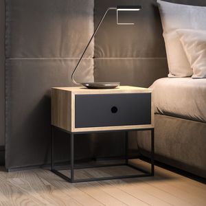 contemporary bedside table