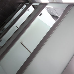 glass washroom shower cubicle