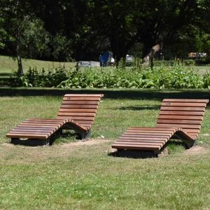 contemporary sun lounger