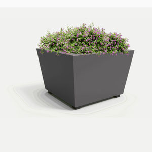 galvanized steel planter