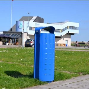 public trash can