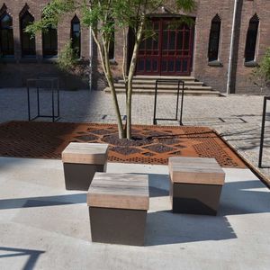 contemporary public bench 1