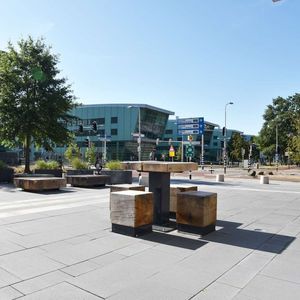 contemporary picnic table