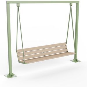 Douglas fir swing seat 1