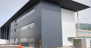 metal ventilated facade