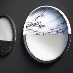 wall-mounted mirror