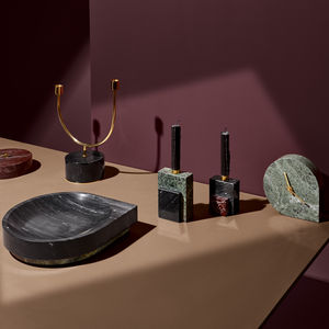 marble candle holder