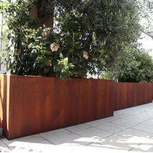 steel planter